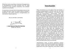 Ahora los invito a que todos volvamos a empaparnos y 
a entusiasmarnos de este proyecto que sin duda 
renovará no sólo nuestr