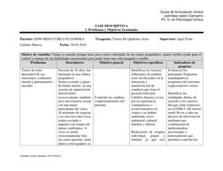 Guías de formulación clínica  
Leónidas castro Camacho  
Ph. D. en Psicología Clínica  
Leonidas Castro Camacho, Ph.D. © 2011