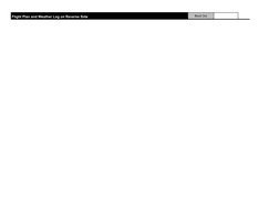 VFR Navigation Log Template | PDF | Instrument Flight Rules ...