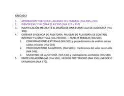 Etapas de la Auditoría Financiera | PDF | Auditoría | Contralor