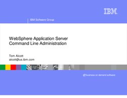 AdminApp Commands for wsadmin Usage | PDF | Scripting Language ...