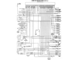 Diagrama Mazda MPV 1989 Al 93 3litros | PDF
