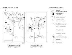Electrical Layout for 3-Bedroom Flat | PDF | Mains Electricity ...