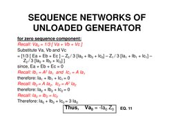 Sequence Network Components Table Sequence Networks for Power Systems | PDF | Electrical Impedance ...