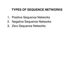 Sequence Network Components Table Sequence Networks for Power Systems | PDF | Electrical Impedance ...
