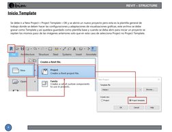 8 
 
 
Inicio Template 
 
 
Se debe ir a New Project » Project Template » OK y se abrirá un nuevo proyecto pero esta es la pl