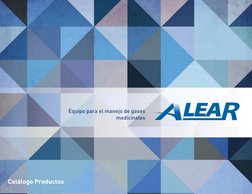 Catálogo Productos
Equipo para el manejo de gases
medicinales
