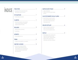 4
5
ÍNDICE
3
7
9
13
19
21
23
TOMAS DE PARED
• 
Clásica, visible, 2010, infra roscable, chemetrón, puritan, 
IMSS, media vuelt