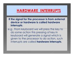 Types of Interrupts in Computer Architecture | PDF | Computer Hardware ...