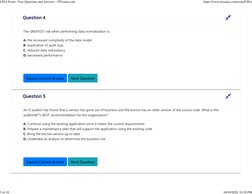 Free CISA Exam Questions & Answers | PDF | Financial Services