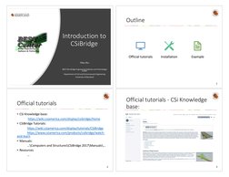 CSiBridge Tutorial Overview | PDF | Beam (Structure) | Bridge