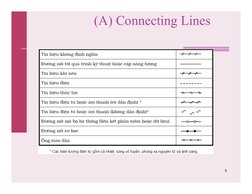 8
(A) Connecting Lines

