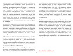 or the one entitled to the avails thereof. Such interest, to be considered
a real interest, must be one which is present and