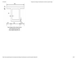 Analysis and Design of Prestressed Concrete Box Girder Bridge | PDF ...