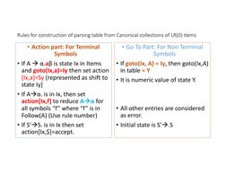 LR(0) Parser Examples and Solutions | PDF | Formalism (Deductive ...
