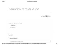 11/2/2021
EVALUACION DE CONTRATISTAS
https://forms.office.com/Pages/ResponsePage.aspx?id=Nd3GyB-HME-FrGU185glFLe5P9lWHQlMtca0