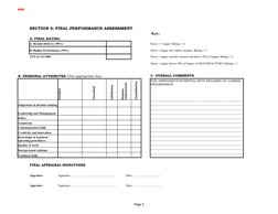 Zimbabwe Rbm Form Zimbabwe Public Service Appraisal Form | PDF | Monitoring And ...