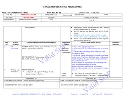 CO2 Welding Standard Operating Procedure | PDF | Welding | Construction