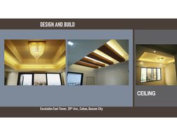Escalades East Tower, 20th Ave., Cubao, Quezon City
DESIGN AND BUILD
CEILING
