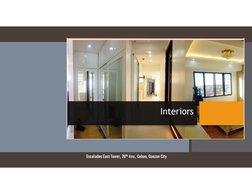 Escalades East Tower, 20th Ave., Cubao, Quezon City
