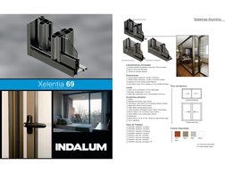 Sistemas Aluminio
Xelentia 69
Ventana corredera antepecho y piso-cielo
Xelentia 69 antepecho
Xelentia 69 monoriel
Xelentia 69