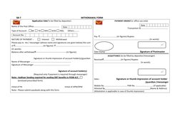 Sb7 Form Post Office SB-7 Withdrawal Form | PDF | Banking | Financial Services