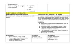 un juego interactivo. 
Realiza un collage de la región
insular Galápagos.
Juego de la 
Botellita
Hoja
Preelaborada
3. ADAP