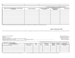 Barangay Family Profiling Form 2023 | PDF | Sanitation | Waste Management
