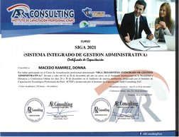 CURSO 
 
 
 
Concedido a:                                                        
Por haber participado en el Curso de Actu