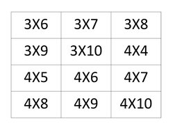 3X6
3X7
3X8
3X9
3X10
4X4
4X5
4X6
4X7
4X8
4X9
4X10
