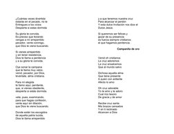 ¿Cuántas veces divertida
estarás en el pecado, no te
Entregues a los vicios
Despierta si estas dormida
Su gloria te convida.