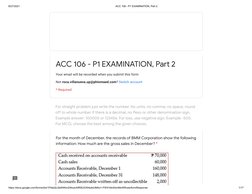 ACC 106 P1 Exam Part 2 Overview | PDF | Present Value | Interest