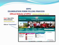SPPU Online Exam Form Filling Guide | PDF | Test (Assessment) | Password