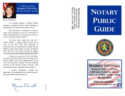 MAUREEN O’CONNELL 
NASSAU COUNTY CLERK 
240 OLD COUNTRY ROAD 
MINEOLA, NEW YORK  11501 
   
Dear Neighbor, 
 
As a public off