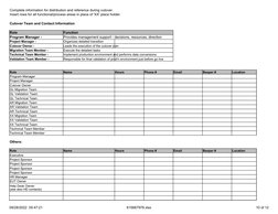 ERP Cutover Planning Checklist | PDF | Databases | Application Software