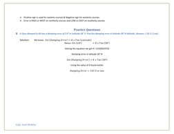 Gyro Error Calculation Techniques | PDF | Compass | Gyroscope