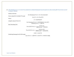 Gyro Error Calculation Techniques | PDF | Compass | Gyroscope
