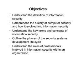 Information Security Presentation Overview | PDF | Computer Security ...