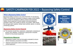 Bypassing Safety Controls Guidelines | PDF | Safety | Risk