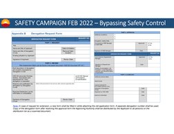 Bypassing Safety Controls Guidelines | PDF | Safety | Risk