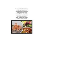 lo que ayer fue Chinchaysuyo
donde el poeta hizo suyo
las más sublimes conquistas.
Tu folclor recorre pistas
costumbres de pr