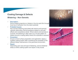 Coating Damage and Defect Types | PDF | Paint | Rust