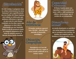 Introducción
En este trabajo, la pregunta clave
es ¿Cómo evolucionaron los seres
humanos? pero específicamente
nos toco habla