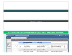 Technical Requirements Document Template | PDF
