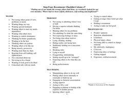 Step 4 Inventory Worksheets Guide | PDF | The Big Book (Alcoholics ...