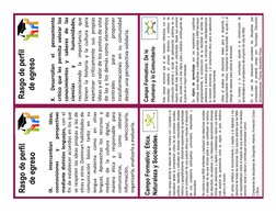 Campo Formativo: Ética, 
Naturaleza y Sociedades. 
Este campo aborda la relación del ser humano con l sociedad y la
naturalez