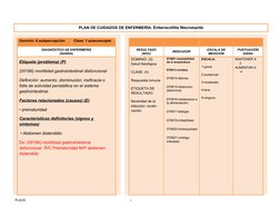 Dominio: 6 autopercepción 
Clase: 1 autoconcepto
DIAGNÓSTICO DE ENFERMERÍA
(NANDA)
RESULTADO
(NOC)
INDICADOR
ESCALA DE
MEDICI