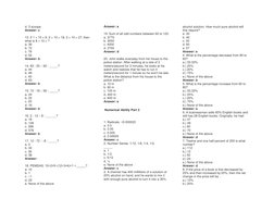 Numerical Ability Practice Questions | PDF