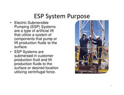 ESP System Components and Functionality | PDF | Pump | Electric Motor