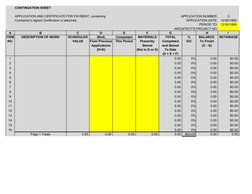 G702 AIA Template | PDF | Subcontractor | Private Law